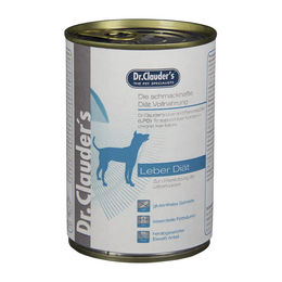 Dr. Clauder's LPD Leberdiät Nassfutter für erwachsene Hunde Huhn weizen- und glutenfrei 6 x 400 g - 6 x 400 g – Bild 1 von 6
