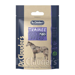 Dr. Clauder's Mini Trainee Snack Pferd Junior Hypoallergen mit hohem Fleischanteil 50 g - 10 x 80 g – Bild 1 von 3