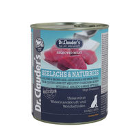 Produktbild von Dr. Clauder's Selected Meat Immun Plus Hundefutter Seelachs und Naturreis 6 x 800g Dose - 6 x 800 g