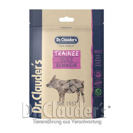 Dr. Clauder's Trainee Hundesnack Schwein Monoprotein mit hohem Fleischanteil 10 x 80 g - 6 x 80 g – Bild 1 von 6