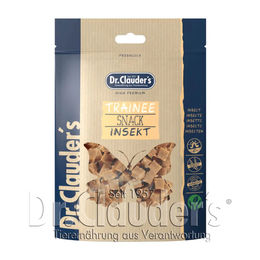 Dr. Clauder's Trainee Snack Insekt Hypoallergener Monoprotein Belohnungssnack für Hunde und Katzen 80 g - 10 x 80 g – Bild 1 von 12