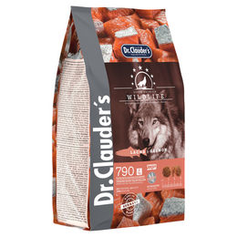 Dr. Clauder's Wildlife Trockennahrung Lachs und Ente Getreidefrei für ausgewachsene Hunde 350 g - 350 g – Bild 1 von 2