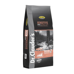 Dr. Clauders Best Choice Lifecycle Sensitive Adult Hundetrockenfutter Lachs & Reis 12,5 kg - 12,5 kg – Bild 1 von 8