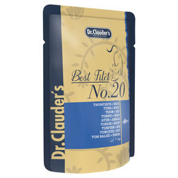 Produktbild von Dr. Clauders Best Filet No. 20 Leckerli Thunfisch mit Reis 12 x 100 g - 100 g