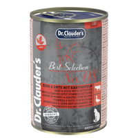 Produktbild von Dr. Clauders Best Selection Adult Hundefutter Rind und Ente mit Kartoffel getreidefrei 400 g - 6 x 400 g