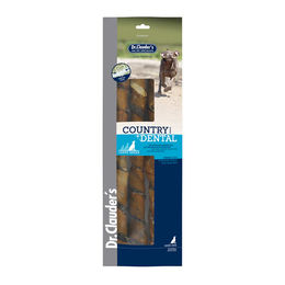 Dr. Clauders Country Dental Zahnpflege-Snack für große Hunde mit Fisch und Schwein 270g - 3 x 270 g – Bild 1 von 7