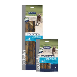 Dr. Clauders Country Dental Zahnpflege-Snack Hund Fisch und Schwein mit hohem Fleischanteil ohne Zucker 100 g - 100 g – Bild 1 von 7
