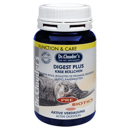 Dr. Clauders Function & Care Digest Plus Käse Röllchen Leckerli für Katzen zur Unterstützung der Verdauung 100 g - 100 g – Bild 1 von 2