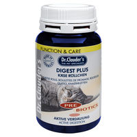 Produktbild von Dr. Clauders Function & Care Digest Plus Käse Röllchen Leckerli für Katzen zur Unterstützung der Verdauung 100 g - 100 g