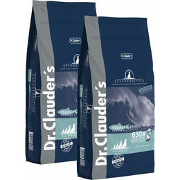 Produktbild von Dr. Clauders Hyposensitive Hundefutter Hering und Kartoffel Hypoallergen Getreidefrei 2 x 11,5 kg