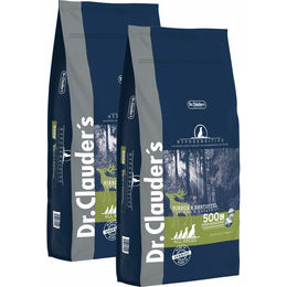Produktbild von Dr. Clauders Hyposensitive Hundefutter Hirsch und Kartoffel hypoallergen und getreidefrei 2 x 11,5 kg