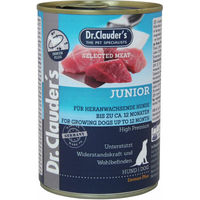 Produktbild von Dr. Clauders Selected Meat Immun Plus Junior Hundefutter Nass mit Rind Schwein und Geflügel 6x400g - 6 x 400 g