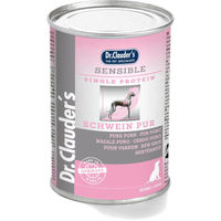 Produktbild von Dr. Clauders Selected Meat Sensible Hundefutter Schwein Pur Adult 6 x 400 g - 6 x 400 g