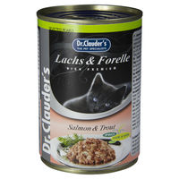 Produktbild von Dr. Clauders Selected Pearls Katzenfutter mit Lachs und Forelle hoher Fleischanteil 400 g 6 Stück - 6 x 400 g