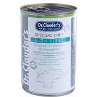 Produktbild von Dr. Clauders Special Diet High Fibre Protein Hundefutter Nassfutter 6 x 400 g - 6 x 400 g