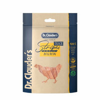 Produktbild von Dr. Clauders Stripes Small Hundesnack Huhn Trockenfleisch Monoprotein 10 x 80 g - 80 g