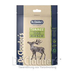 Dr. Clauders Trainee Snack Hirsch Junior Monoprotein mit hohem Fleischanteil 80 g - 6 x 80 g – Bild 1 von 9
