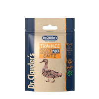Produktbild von Dr. Clauders Trainee Snack Minis Ente Junior Belohnungssnack mit hohem Fleischanteil und Monoprotein 10x 50 g - 50 g