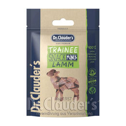 Dr. Clauders Trainee Snack Minis Lamm Belohnungssnack für Junior Hunde mit hohem Fleischanteil und Monoprotein 500 g - 10 x 80 g – Bild 1 von 4