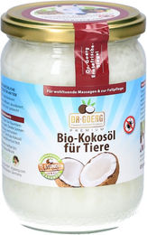 Dr. Goerg Bio-Kokosöl für Tiere zur Unterstützung von Haut, Fell und Verdauung 500g – Bild 1 von 2