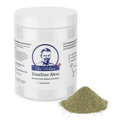 Dr. Hölter DiarDoc Akut Pulver für Hunde bei Magen-Darm-Beschwerden und Verdauungsstörungen 125g - 125 g – Bild 1 von 2
