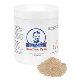 Dr. Hölter DiarDoc Zym Verdauungsenzyme Pulver für Hunde zur Unterstützung bei Darmproblemen und Futterunverträglichkeiten 250g - 250 g – Bild 1 von 2