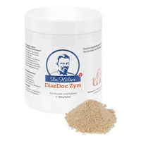 Produktbild von Dr. Hölter DiarDoc Zym Verdauungsenzyme Pulver für Hunde zur Unterstützung bei Darmproblemen und Futterunverträglichkeiten 250g - 250 g