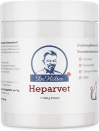 Produktbild von Dr. Hölter Heparvet Leberschutz Ergänzungsfutter für Hunde als Diätfutter Pulver 280 g - 280 g