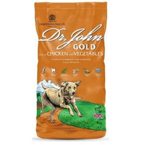 Produktbild von Dr John Gold Trockenfutter Huhn und Gemüse für adulte Hunde 4 kg