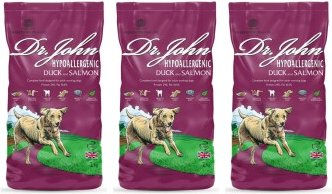 Dr John Hundefutter Ente und Lachs Hypoallergen Sensitive Adult 3x2 kg - 3 x 2 kg – Bild 1 von 3