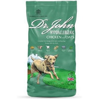 Produktbild von Dr John Hyppo Hundefutter Huhn mit Hafer Hypoallergen Adult 12,5 kg