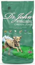 Dr. John Hyppo Hundefutter Huhn mit Hafer Hypoallergen Adult 4 kg – Bild 1 von 3