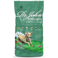 Produktbild von Dr. John Hyppo Hundefutter Huhn mit Hafer Hypoallergen Adult 4 kg
