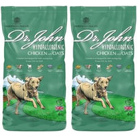 Produktbild von Dr John Hyppo Hypoallergenes Hundefutter Huhn mit Hafer für Adult 2x4 kg