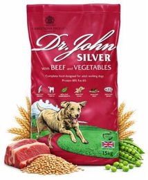 Dr John Silver Hundefutter Light Rind mit Huhn für Adult zur Gewichtskontrolle 15 kg - 15 kg – Bild 1 von 4