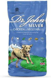 Dr John Silver Hundetrockenfutter Huhn mit Gemüse Light für Adult 15 kg - 15 kg – Bild 1 von 3