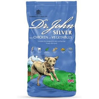 Produktbild von Dr John Silver Hundetrockenfutter Huhn mit Gemüse Light für Adult 15 kg - 15 kg