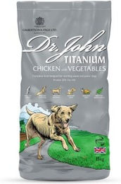 Dr John Titanium Trockenfutter Huhn mit Gemüse für Hunde 15 kg - 15 kg – Bild 1 von 3