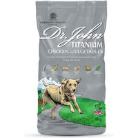 Produktbild von Dr John Titanium Trockenfutter Huhn mit Gemüse für Hunde 15 kg - 15 kg
