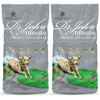 Produktbild von Dr John Trockenfutter Huhn mit Gemüse Titanium für Hunde 2x15 kg - 2 x 15 kg