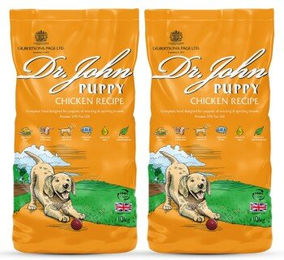 Dr John Welpen Trockenfutter Huhn 2x10 kg - 2 x 10 kg – Bild 1 von 3