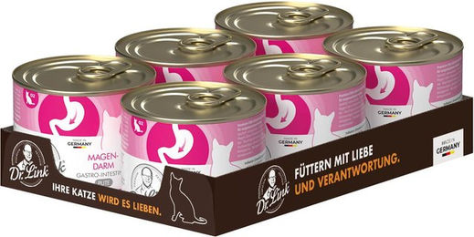 Dr. Link Spezial-Diät Magen-Darm Gastro-Intestinal Pute Diätfutter – Bild 1 von 4