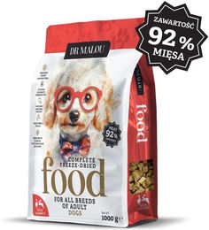 Produktbild von DR MALOU Gefriergetrocknetes Hundefutter Ente und Kaninchen Getreidefrei 1 kg