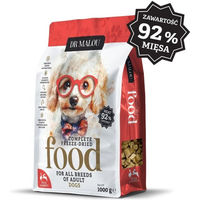 Produktbild von DR MALOU Gefriergetrocknetes Hundefutter Ente und Kaninchen Getreidefrei 1 kg