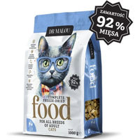 Produktbild von DR MALOU Gefriergetrocknetes Katzenfutter Ente und Lamm für erwachsene Katzen getreidefrei 1 kg
