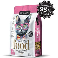 Produktbild von DR MALOU Gefriergetrocknetes Katzenfutter Huhn mit Hühnerherzen Getreidefrei 1 kg