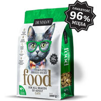 Produktbild von DR MALOU Gefriergetrocknetes Katzenfutter Huhn mit Lachs getreidefrei 1 kg