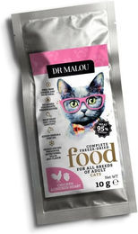 Produktbild von DR MALOU Gefriergetrocknetes Katzenleckerli Huhn und Hühnerherzen getreidefrei 10 g