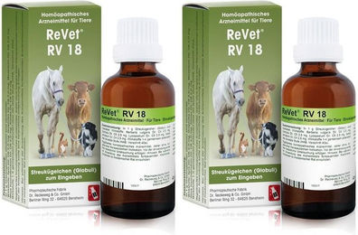 Dr. Reckeweg ReVet RV 18 Globuli für Tiere 42g – Bild 1 von 1