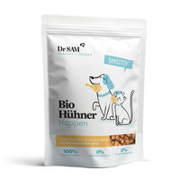 Produktbild von Dr. SAM Bio Hühner Happen Belohnungssnack für Hunde mit hohem Fleischanteil glutenfrei 150 g - 150 g